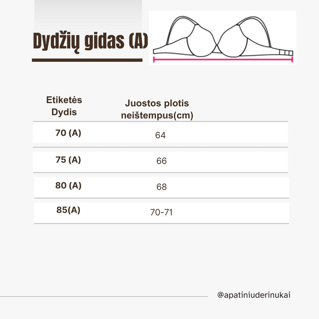 Juoda liemenėlė su nėriniais ir priderintos tango kelnaitės (80-85A/S-M)