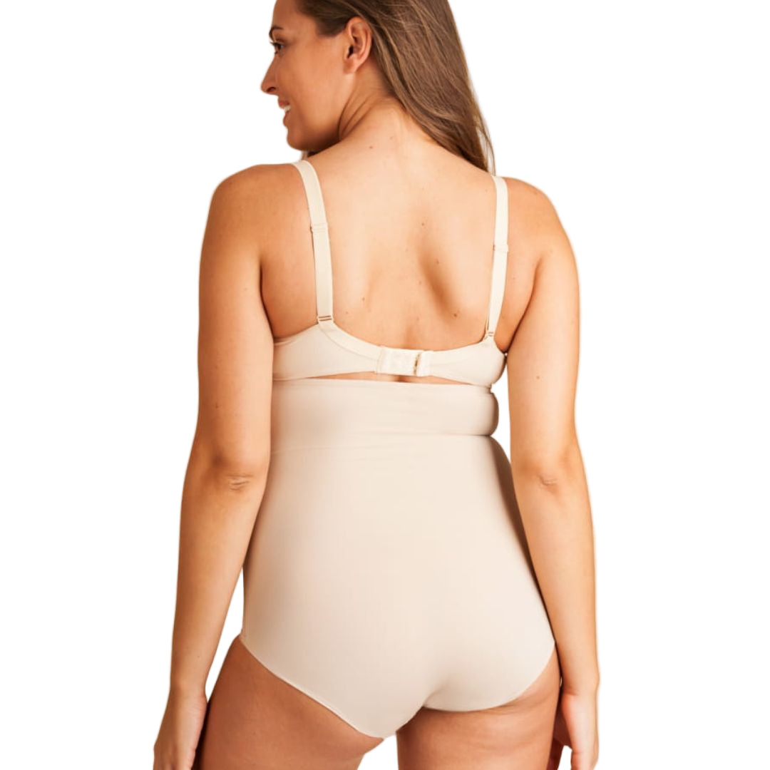 Aukštos formuojančios kelnaitės Carla, kūno, juoda (M-XXL)