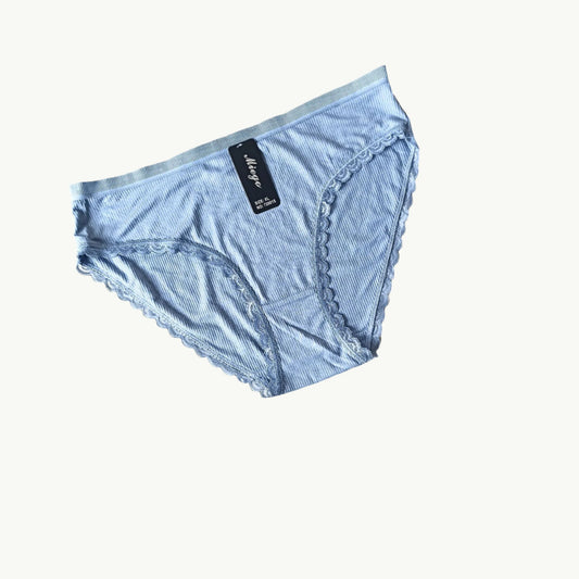 Medvilninės kelnaitės, žydra (L-XXL)
