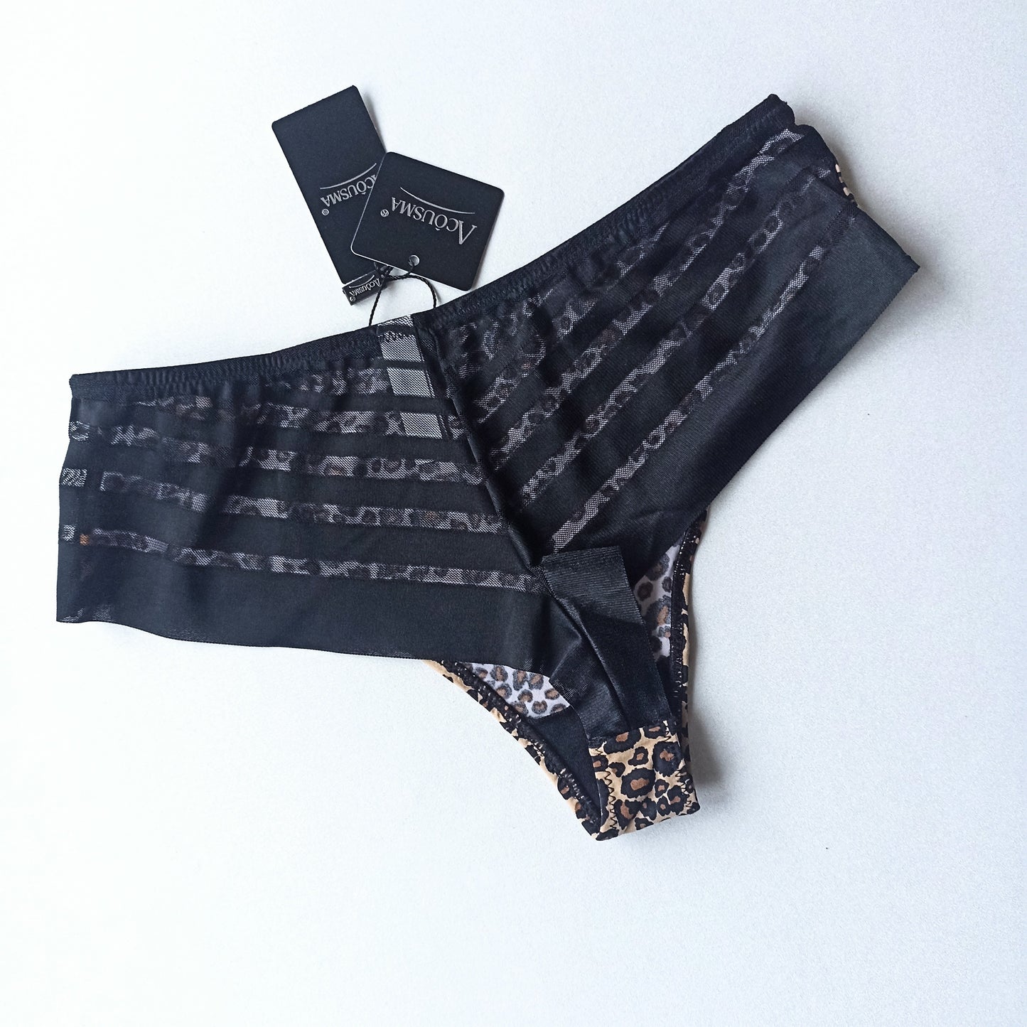 Leopardinio rašto tamprios brazilian siaurykės (M-XXL)