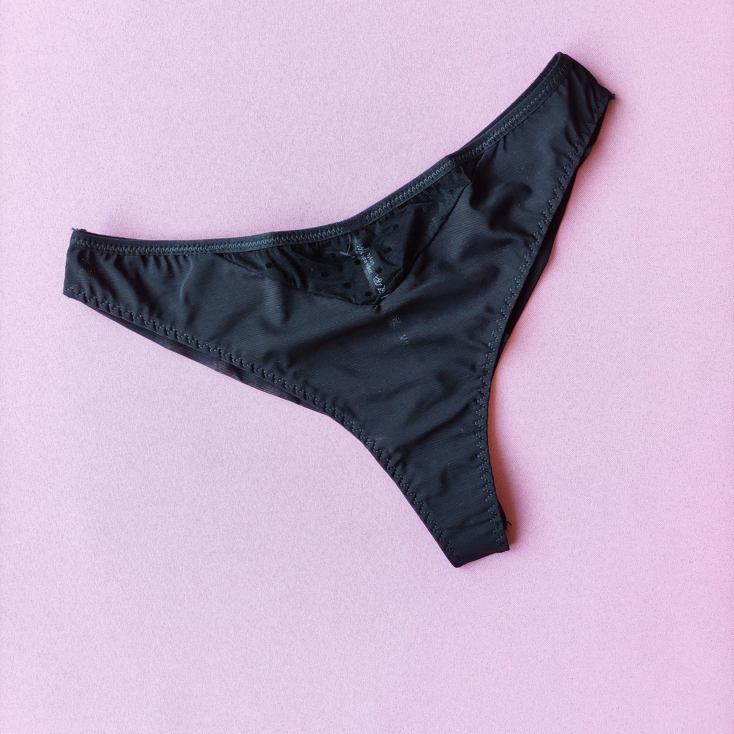 Elegantiškos tamprios kelnaitės/thongs,  juoda (M/L, XXL)