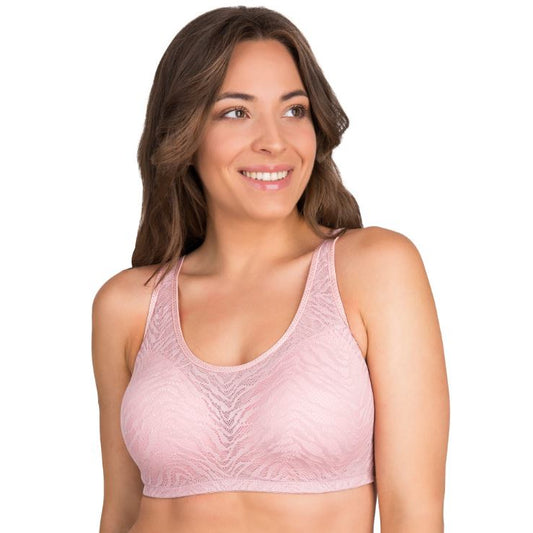 Sportinė liemenėlė be lankelių Linaise, rausva (95B/C)