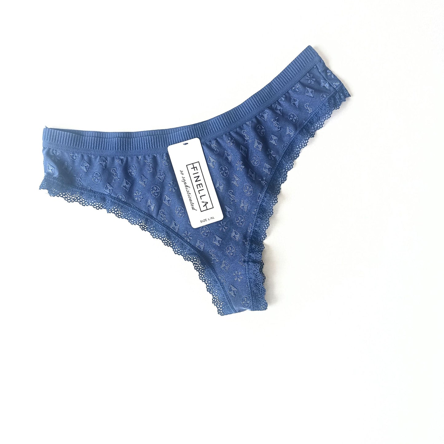 Elastingi brazilian stingai, mėlyna (S-XL)